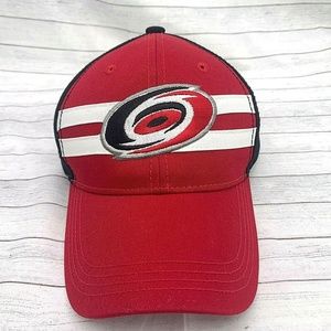 Carolina Hurricanes Hat NHL Canes Hockey Chevrolet SGA Strapback Cap Adjustable